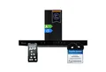 KKT KOLBE Wandhaube Dunstabzugshaube 60cm FLAT6006S Dunstabzugshaube 60cm FLAT6006S, Abzugshaube / Edelstahl / Schwarz / Glas / WIFI / 9 Stufen / LED
