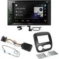 Pioneer AVH-A3200DAB USB DAB+ MP3 Autoradio Bluetooth Einbauset für Fiat Talento