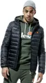 Ellesse Herren Lombardei gepolsterte Jacke Schwarz Gr. XS Nahtfehler✅