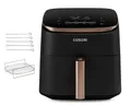 Cosori CAF-DC602-KEUR Turbo Blaze Heißluftfritteuse 6 Liter Korb 5 Stufen Timer