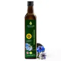 Schwarzkümmelöl 500ml Ungefiltert Glasflasche,hoher Thymochinongehalt, kaltge...