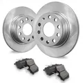 VEVOR Hinterradbremsen-Set, kompatibel mit Audi A3 (8P), VW Golf 5 6, Seat LEON, SKODA OCTAVIA, ALTEA, Bremsscheiben, Keramik-Bremsbeläge