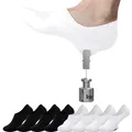 Damen Sneaker Socken Füßlinge No Show unsichtbare Baumwolle 8 Paar