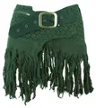 Guru-Shop Minirock Goa Minirock, Wickelrock, Tribal Cacheur,.. alternative Bekleidung