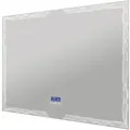 LED Badspiegel Multimedia mit Touch Bluetooth Antifog und FM Radio inkl. Spiegelheizung und Lautsprecher 120x90 cm