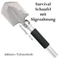 NEU Survival Schaufel Säge für Notfall Prepper Outdoor Garten Camping Zelten NEW