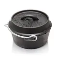 Petromax Feuertopf ft1 Dutch Oven Gusseisen Topf - 1,1 Liter mit/ohne Füße