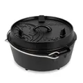 Petromax Feuertopf - Dutch Oven aus Gusseisen, Kochen und Backen - 1,2 - 18,1 l
