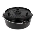Petromax Feuertopf - Dutch Oven aus Gusseisen, Kochen und Backen - 1,2 - 18,1 l