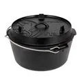 Petromax Feuertopf - Dutch Oven aus Gusseisen, Kochen und Backen - 1,2 - 18,1 l
