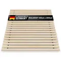 Rollrost Lattenrost Rolllattenrost 140 x 200 cm 20mm 300kg "stabiler Rollrost", TUGA-Holztech, Breite 70 80 90 100 120 140 160 180 200 Länge 140 190 200 210 220 140 cm x 200 cm x 2.00 cm