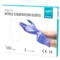 EUROPAPA® 100x Nitrilhandschuhe Lila Box Einweghandschuhe Einmalhandschuhe Untersuchungshandschuhe Nitril Handschuhe puderfrei ohne Latex unsteril latexfrei disposible gloves