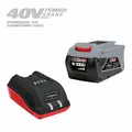 scheppach 40V Akku BPS2.5-40Li 2,5 AH + Ladegerät BCA2.2-40Li Starter Kit Garten