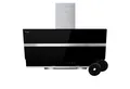 KKT KOLBE Wandhaube Dunstabzugshaube 90cm HERMES9005S Dunstabzugshaube 90cm HERMES9005S, Kopffreihaube / 90cm / Edelstahl / schwarzes Glas / LED / Sensortasten