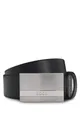 BOSS Herren Baxton_sz35 G rtel, Black1, 115 EU