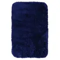 Ridder Badematte Chic dunkelblau, Höhe 90 mm, 100% Polyester-Microfaser blau 60 cm x 3 cm x 90 mm