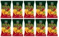 10 Beutel a 150g Funny Frisch Riffels Chili & Paprika Chips extra knackig