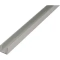 Alu-u-profil 2000/12x10mm Silberfarbig