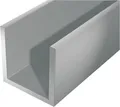 GAH Alberts Alu-U-Profil 2000/12x10mm silberfarbig