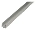 Gustav Alberts Alu-U-Profil 2000 / 12 x 10 mm silberfarbig - 474829