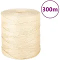 Seil 100% Sisal 2 Mm 300 M Vidaxl