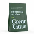 GreatVita 500g Bio Flohsamenschalen hohe Reinheit | Flohsamen-Schalen aus Indien