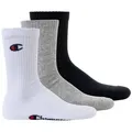 Champion Kurzsocken Unisex Socken 3er Pack Baumwolle (Packung, 3er Pack) bunt|grau|schwarz EU 43-46