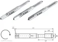 Handgewindebohrer Set Baer Gewindeschneider M3 x 0,5 HSSG 3-tlg. Regelgewinde
