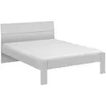 Xora Bett, Weiß, 140x200 cm, Blauer Engel, BQ - Bündnis für Qualität, Made in Germany, in verschiedenen Holzdekoren erhältlich, Schlafzimmer, Betten, Einzelbetten