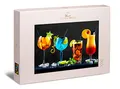 Ulmer Puzzleschmiede - Puzzle „Cocktails“ - Trend-Puzzle mit 1000 Teilen – Moderne Fotografie zum Thema Essen & Getränke Wird zum stilvollen Puzzlemotiv mit tollen Farb-Kontrasten
