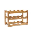 relaxdays Weinregal braun 42,0 x 21,0 x 28,0 cm, 1 St.