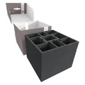 Feldherr LBBG250P21 - Lagerbox LBBG250 für Arkham Horror (3. Edition) - Grundspiel + Dunkle F (Karton, Schaumstoff) (LBBG250P21)