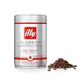 illy, Kaffeebohnen Zum Mahlen CLASSICO, 100% Arabica mit Noten von Orangenblüten und Jasmin, Sanfter Geschmack und Süßer Nachgeschmack, 1 Dose mit 250g