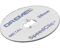 Dremel EZ SpeedClic: Metall-Trennscheiben 38 mm (SC456B) 12er Pack