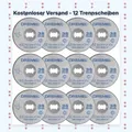 Dremel SpeedClic 12 Metall Trennscheiben, zum Trennen Metallrohren, Stahl, Kupfe