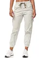 Tazzio Cargo Hose Damen Cargohose Regular Fit F600 (S, Grau)