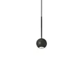 Archimede Moderne Hängeleuchte Metall Schwarz Led 4W 3000K Ip20