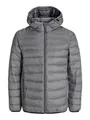 JACK & JONES Herren Jjebradley Light Puffer Hood Noos, Castlerock, l