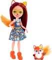 FXM71  Felicity Fox Puppe & FlickFigur, Puppe 15cm mit Langen, brünetten Haar...