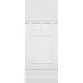 Sanders & Sanders Fototapete Panel Weiß 100 x 250 cm 611909