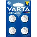 VARTA Knopfzellen CR2430 Lithium 3,0 V, 4 St.