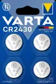 Varta Knopfzelle CR2430 Lithium 3V (4er Blister)