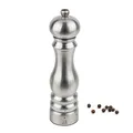 PEUGEOT - Pfeffermühle Paris Chef u‘Select 22 cm + Pfeffer - Aus Edelstahl - 6 voreingestellte Mahlgrade - Französisches Know-how - Gebürsteter Edelstahl