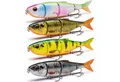 Paradox Fishing Kunstköder Hecht Wobbler Set 12,5cm/21,5g I 13,5cm/21g, (4er Set), REALISTISCHER LAUF