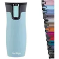 Contigo Thermobecher West Loop Autoseal Edelstahl Isolierbecher 470 ml Fb. Aqua