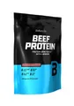 BioTechUSA Beef Protein, 87% hydrolysiertes Protein-Peptid-Formel, Laktose- und Gluten-frei, fettarm, zuckerfrei, Paleo-Diät-freundlich, 500 g, Erdbeere