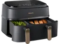 PHILIPS NA352/00 Airfryer 3000 Series Dual Basket 9L Kapazität (3L+6L) Heißluftfritteuse