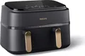 Philips Airfryer NA352 00 Dual Basket 9L