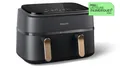 Philips Airfryer Dual Basket 3000 Series, 9L, 2 Krbe, 2 Gerichte gleichzeitig fe
