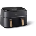 Heißluftfritteuse Philips Airfryer NA352/00 9 Liter mit doppeltem Korb Airfry